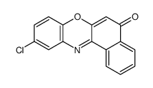 10-chlorobenzo[a]phenoxazin-5-one Structure