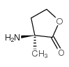 2(3H)-Furanone,3-aminodihydro-3-methyl-,(3S)-(9CI) structure