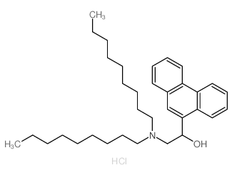 2-(dinonylamino)-1-phenanthren-9-yl-ethanol Structure