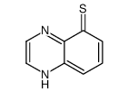 5-Quinoxalinethiol(9CI)结构式