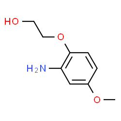 Ethanol, 2-(2-amino-4-methoxyphenoxy)- (9CI) picture