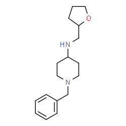 (1-BENZYL-PIPERIDIN-4-YL)-(TETRAHYDRO-FURAN-2-YLMETHYL)-AMINE Structure