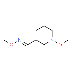 3-Pyridinecarboxaldehyde,1,2,5,6-tetrahydro-1-methoxy-,O-methyloxime(9CI)结构式