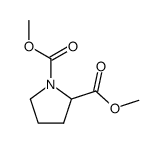 N-(Methoxycarbonyl)prolin-methylester结构式