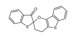 3,4-dihydro-2H-[1]benzothieno[3,2-b]pyran-2-spiro-2'(3'H)-(1-benzothiophen)-3'-one Structure