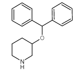 3-(DIPHENYLMETHOXY)PIPERIDINE Structure