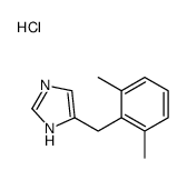 5-[(2,6-dimethylphenyl)methyl]-1H-imidazole,hydrochloride结构式
