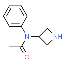 ACETAMIDE,N-3-AZETIDINYL-N-PHENYL- structure
