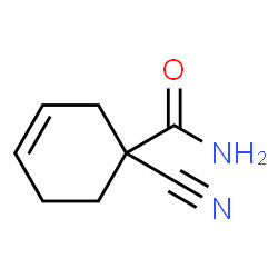 3-Cyclohexene-1-carboxamide,1-cyano- Structure