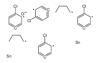butyl-[butyl-bis(4-chlorophenyl)stannyl]oxy-bis(4-chlorophenyl)stannane Structure