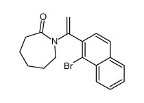 1-[1-(1-bromonaphthalen-2-yl)ethenyl]azepan-2-one Structure