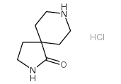 2,8-Diazaspiro[4.5]decan-1-one hydrochloride structure