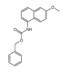 benzyl (6-methoxynaphthyl)carbamate Structure