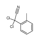 2,2-dichloro-2-(o-tolyl)acetonitrile Structure