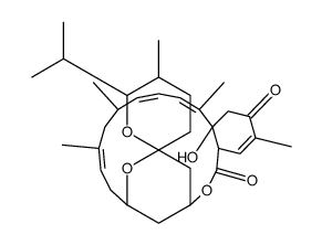 Milbemycin B, 5-demethoxy-28-deoxy-25-(1-methylethyl)-5-oxo-, (25R)结构式