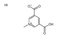 3,5-dicarboxy-1-methylpyridinium iodide Structure