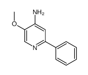 4-Pyridinamine,5-methoxy-2-phenyl-(9CI) Structure