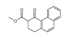 4-oxo-1,2,3,4-tetrahydro-phenanthrene-3-carboxylic acid methyl ester Structure