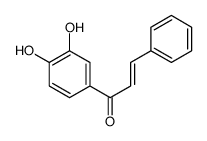 1-(3,4-dihydroxyphenyl)-3-phenylprop-2-en-1-one Structure