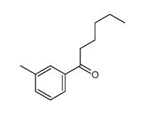 1-(3-methylphenyl)hexan-1-one Structure