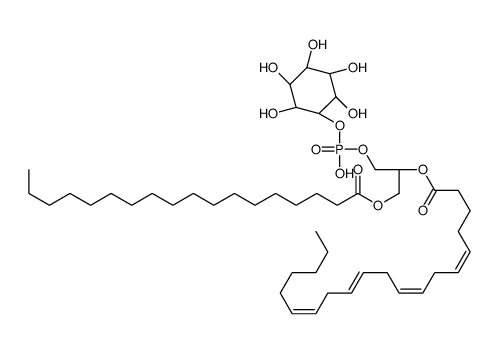 1-stearoyl-2-arachidonoyl phosphatidylinositol structure