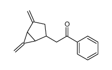 2-(2,6-dimethylidene-4-bicyclo[3.1.0]hexanyl)-1-phenylethanone结构式