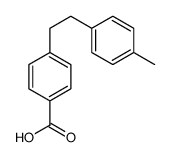 4-[2-(4-methylphenyl)ethyl]benzoic acid结构式