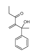 5-hydroxy-4-methylidene-5-phenylhexan-3-one结构式