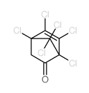 Bicyclo[2.2.1]hept-5-en-2-one,1,4,5,6,7,7-hexachloro- structure