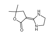 3-imidazolidin-2-ylidene-5,5-dimethyloxolan-2-one Structure