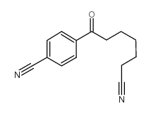 7-(4-CYANOPHENYL)-7-OXOHEPTANENITRILE structure