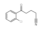 5-(2-CHLOROPHENYL)-5-OXOVALERONITRILE Structure