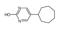 5-cycloheptyl-1H-pyrimidin-2-one Structure