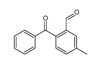 Benzaldehyde, 2-benzoyl-5-methyl Structure