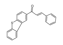 1-dibenzothiophen-2-yl-3-phenylprop-2-en-1-one Structure