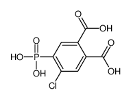 4-chloro-5-phosphonophthalic acid结构式