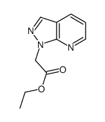 ethyl 2-pyrazolo[3,4-b]pyridin-1-ylacetate结构式
