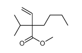 methyl (2S)-2-ethenyl-2-propan-2-ylhexanoate结构式