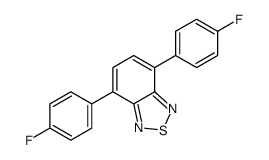 4,7-bis(4-fluorophenyl)-2,1,3-benzothiadiazole结构式