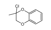 3-chloro-3-methyl-2H-1,4-benzodioxine Structure