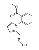 1-(2-metossicarbonilfenil)pirrolo-2-carbaldossima结构式