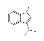 1H-Indole,1-methyl-3-(1-methylethyl)-(9CI) structure