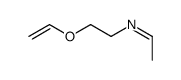 N-(2-ethenoxyethyl)ethanimine Structure