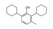 2,6-dicyclohexyl-3-methylphenol结构式