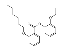 (2-ethoxyphenyl) 2-hexoxybenzoate Structure