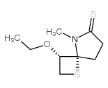 1-Thia-5-azaspiro[3.4]octane-6-thione,3-ethoxy-5-methyl-,cis-(9CI) Structure