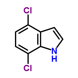 4,7-Dichloro-1H-indole Structure