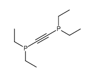 2-diethylphosphanylethynyl(diethyl)phosphane Structure