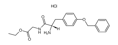 Tyr(Bzl)-Gly-OEt hydrochloride Structure