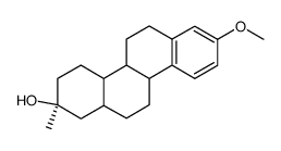 3-Methoxy-17α-methyl-18-nor-homooestra-1,3,5(10)-trien-17-ol Structure